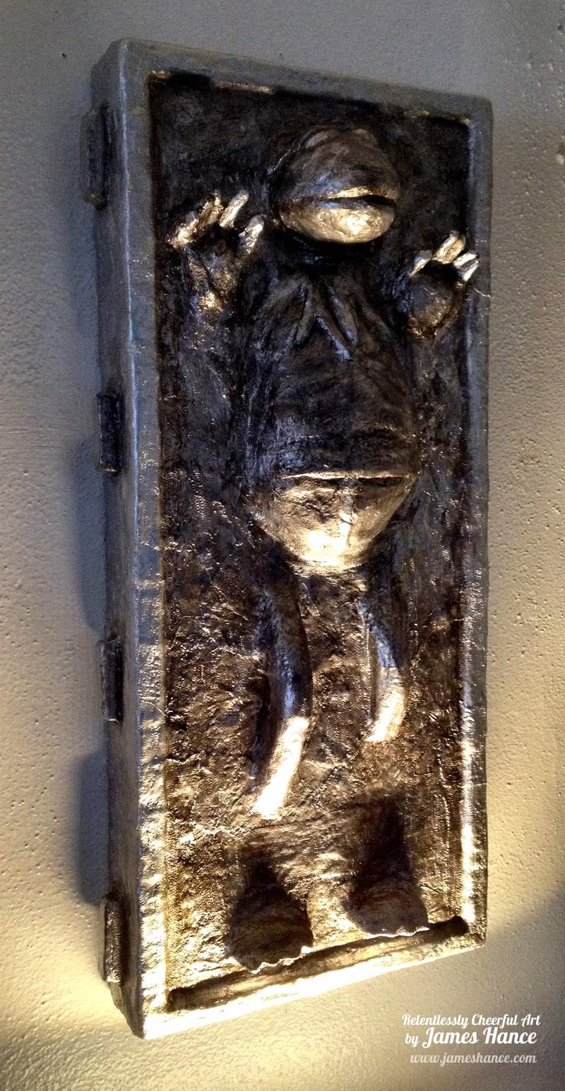 Illustration for article titled Sheesh! Kermit the Frog finds himself trapped in Carbonite